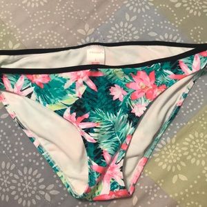 NEVER WORN Floral Swim Bottoms